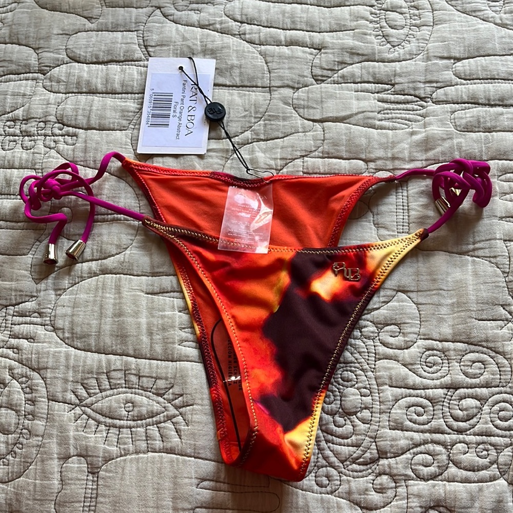 Brand new rat and boa bathing suit bottoms